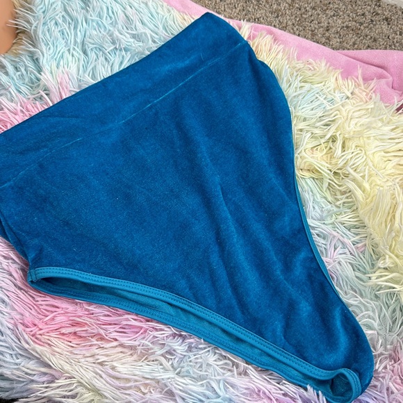 FINAL PRICE NO OFFERSNEW Pole Dancer High Rise Velvet Cheeky Practice Bottoms OS - Picture 6 of 6